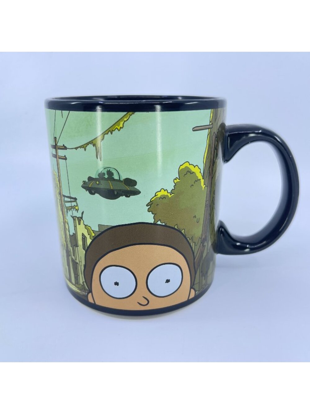 rick & morty just funky ceramic mug cartoon network collectible